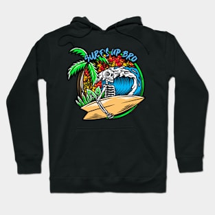 Surfs Up Bro Graphic Hoodie